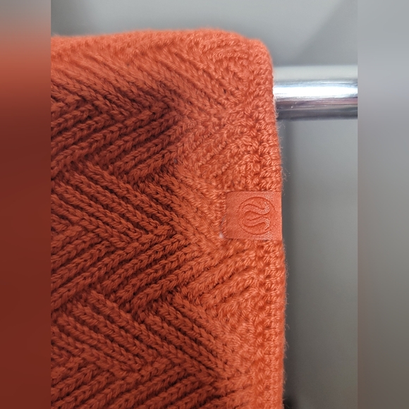 Lululemon Chevron Knit Ear Warmer *burnt orange* NWT - Picture 5 of 6